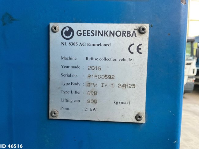 Scania  P 320 Euro 6 Geesink 24 m³ (20)
