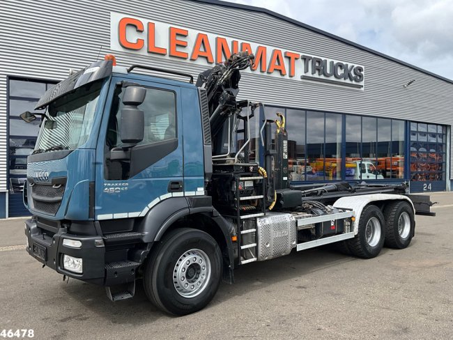 Iveco  Trakker AD450T/P Euro 6 Hiab 18 Tonmeter laadkraan (1)