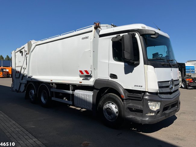 Mercedes-Benz  Antos 2533 Euro 6 Norba MF 300 22m³ 2 compartimenten Just 124.945 km! (5)