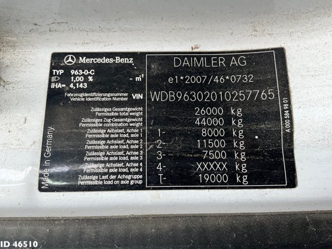 Mercedes-Benz  Antos 2533 Euro 6 Norba MF 300 22m³ 2 compartimenten Just 124.945 km! (20)