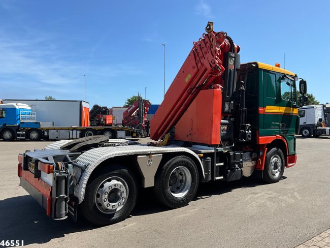 DAF  FTN 105 XF 460 6x2 Hiab 60 Tonmeter laadkraan (4)