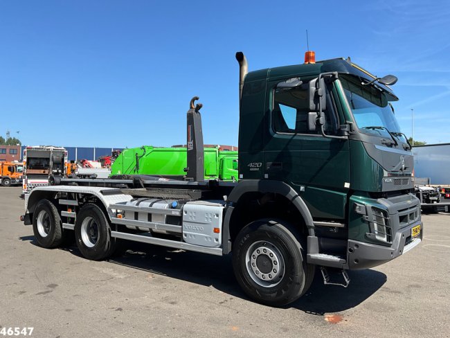 Volvo  FMX 420 6x6 VDL 30 Ton haakarmsysteem Gestuurde aandrijfas! (4)