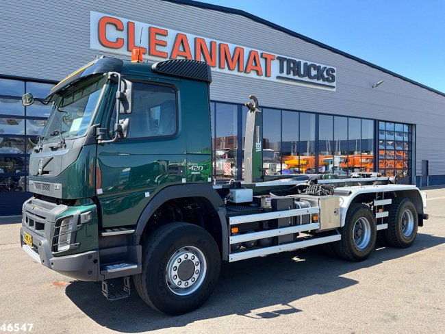 Volvo  FMX 420 6x6 VDL 30 Ton haakarmsysteem Gestuurde aandrijfas! (5)