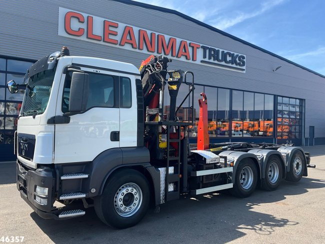 MAN  TGS 32.440 8x4 Palfinger 24 Tonmeter laadkraan (5)
