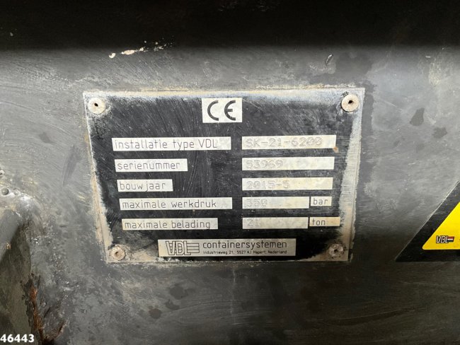 DAF  FAS CF 400 Euro 6 VDL 21 Ton haakarmsysteem (19)