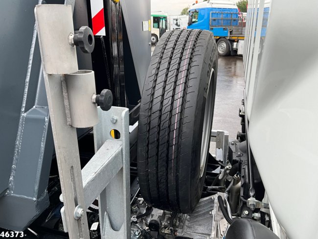 FUSO  Canter Euro 6 Hyvalift 5 Ton haakarmsysteem + Flatbedcontainer Just 44.417 km! (8)