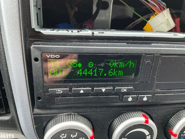 FUSO  Canter Euro 6 Hyvalift 5 Ton haakarmsysteem + Flatbedcontainer Just 44.417 km! (17)