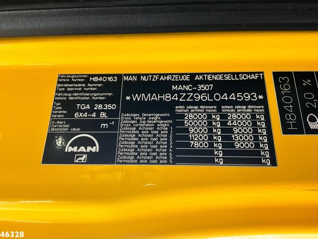 MAN  TGA 28.350 6x4 Hiab 12 Tonmeter laadkraan (23)