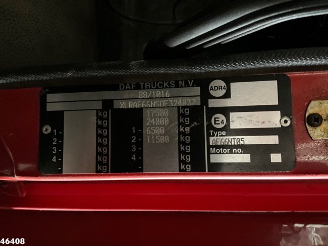 DAF  ATI 1900 Manual Full steel suspension Just 153.643 km! (13)