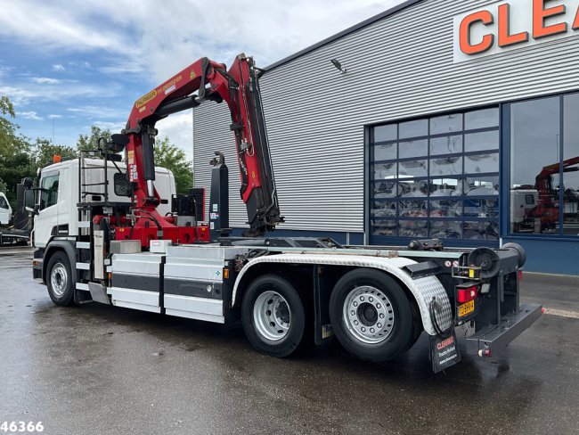 Scania  P 340 CNG Euro 6 Palfinger 26 Tonmeter laadkraan Just 255.592 km! (2)