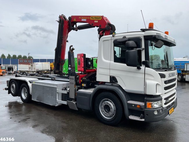 Scania  P 340 CNG Euro 6 Palfinger 26 Tonmeter laadkraan Just 255.592 km! (5)