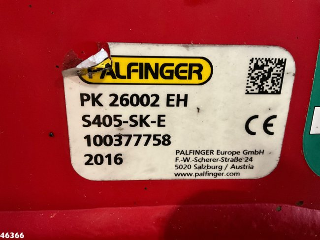 Scania  P 340 CNG Euro 6 Palfinger 26 Tonmeter laadkraan Just 255.592 km! (23)