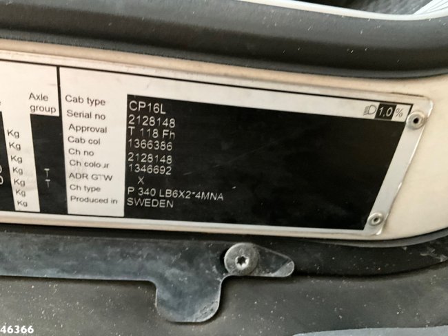 Scania  P 340 CNG Euro 6 Palfinger 26 Tonmeter laadkraan Just 255.592 km! (24)
