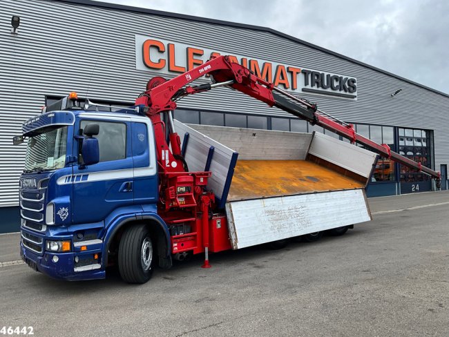 Scania  R 560 V8 8x4 Retarder Hiab 24 Tonmeter laadkraan (3)
