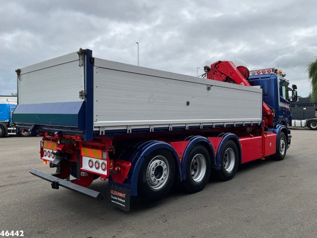 Scania  R 560 V8 8x4 Retarder Hiab 24 Tonmeter laadkraan (9)