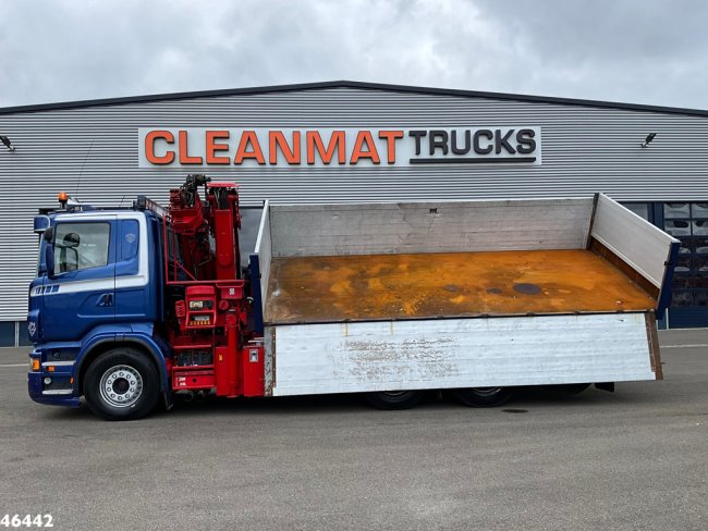 Scania  R 560 V8 8x4 Retarder Hiab 24 Tonmeter laadkraan (13)
