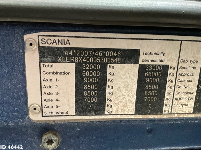 Scania  R 560 V8 8x4 Retarder Hiab 24 Tonmeter laadkraan (32)