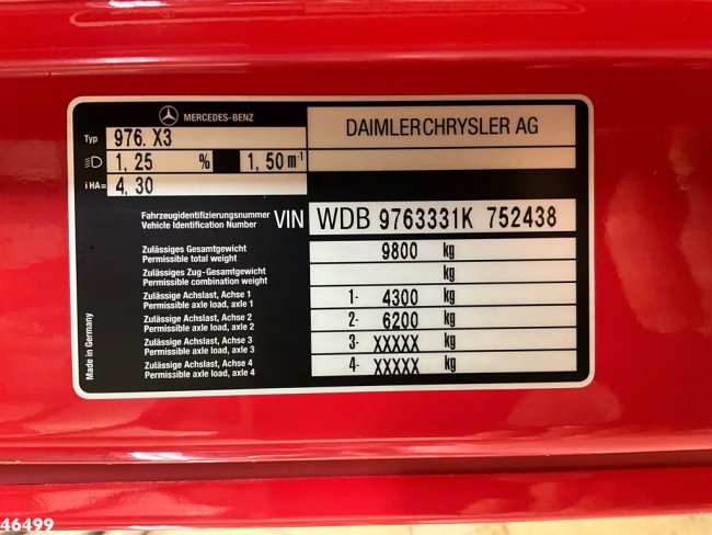 Mercedes-Benz  Atego 918 4x4 ZIEGLER Feuerwehr / materiaalwagen Just 17.693 km! (30)