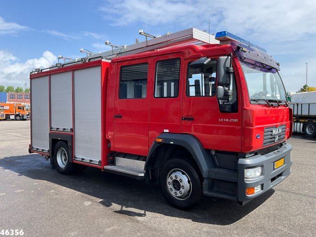 MAN  TGL 14.250 Feuerwehr / materiaalwagen met Waterpomp Just 30.419 km! (7)