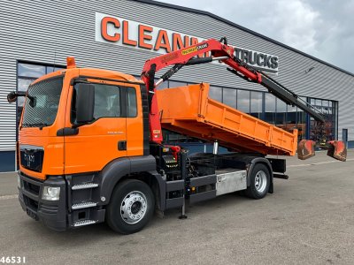 MAN TGS 18.320 Manual Full steel Palfinger 10 Tonmeter laadkraan Just 122.040 km!
