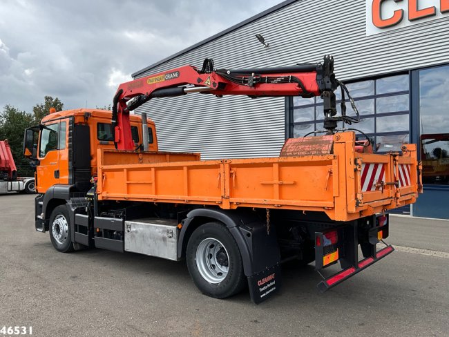 MAN  TGS 18.320 Manual Full steel Palfinger 10 Tonmeter laadkraan Just 122.040 km! (1)
