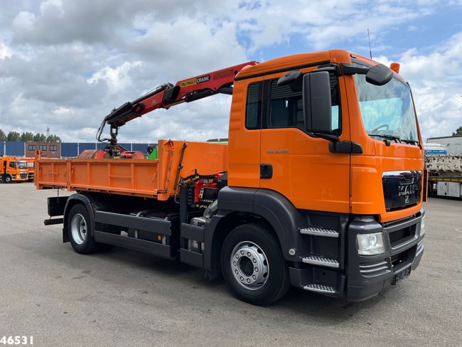 MAN  TGS 18.320 Manual Full steel Palfinger 10 Tonmeter laadkraan Just 122.040 km! (5)