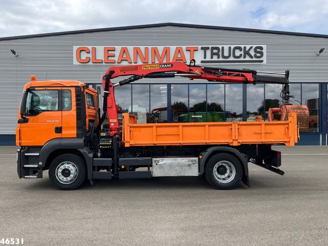 MAN  TGS 18.320 Manual Full steel Palfinger 10 Tonmeter laadkraan Just 122.040 km! (6)