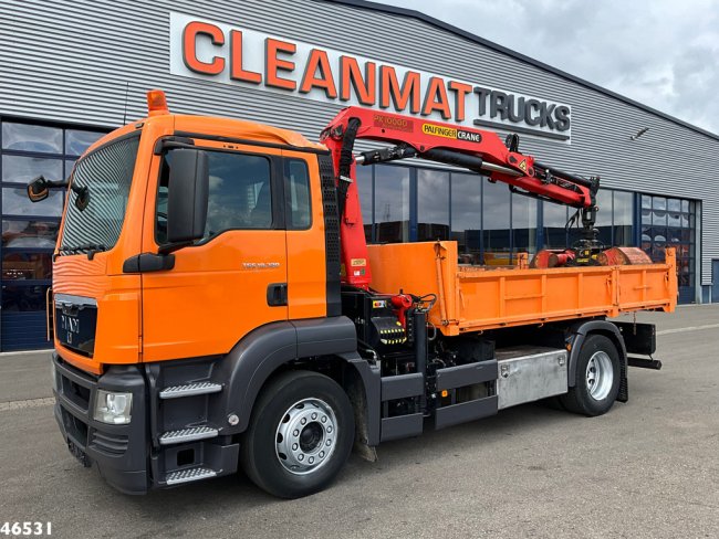 MAN  TGS 18.320 Manual Full steel Palfinger 10 Tonmeter laadkraan Just 122.040 km! (7)