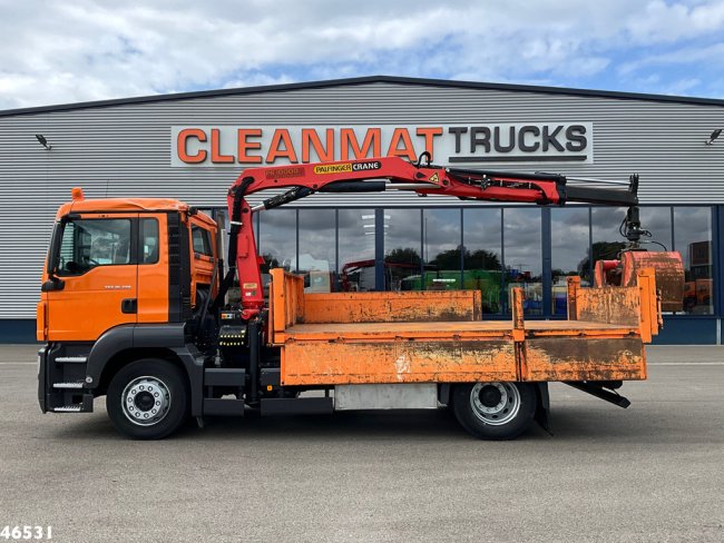 MAN  TGS 18.320 Manual Full steel Palfinger 10 Tonmeter laadkraan Just 122.040 km! (8)