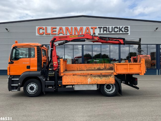 MAN  TGS 18.320 Manual Full steel Palfinger 10 Tonmeter laadkraan Just 122.040 km! (9)