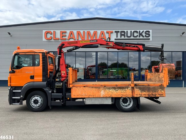 MAN  TGS 18.320 Manual Full steel Palfinger 10 Tonmeter laadkraan Just 122.040 km! (10)