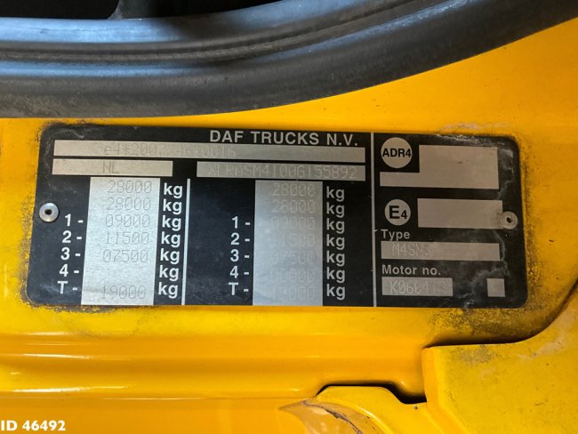 DAF  FAN CF 290 Euro 6 Chassis cabine with PTO Just 154.000 km! (18)