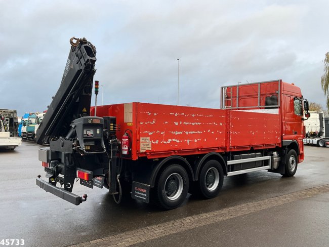DAF  FAT 105 XF 460 6x4 Manual Full Steel Hiab 16 Tonmeter laadkraan (6)
