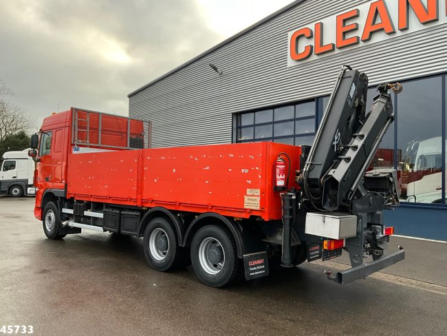 DAF  FAT 105 XF 460 6x4 Manual Full Steel Hiab 16 Tonmeter laadkraan (7)