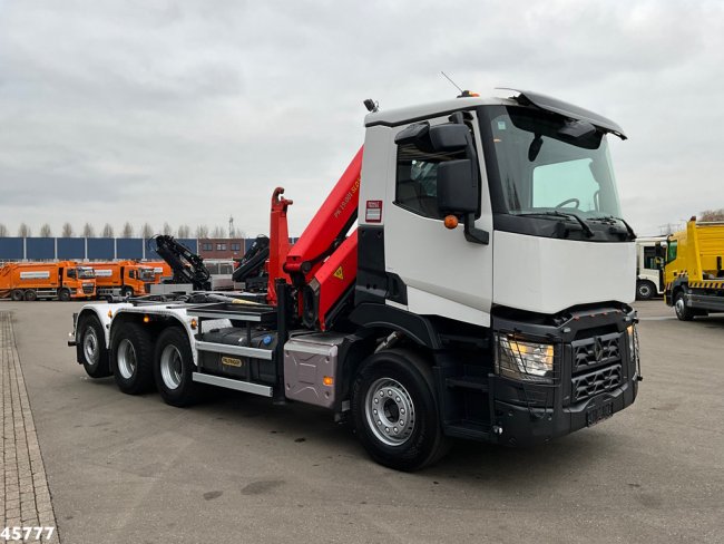 Renault  C 460 Euro 6 8x4 Palfinger 19 Tonmeter laadkraan (2)