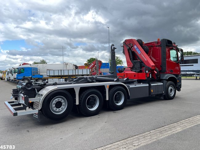 Mercedes-Benz  Arocs 3251 8x4 Euro 6 HMF 26 Tonmeter laadkraan (4)