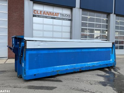 Container 21m³ met Hydraulische milieukleppen 