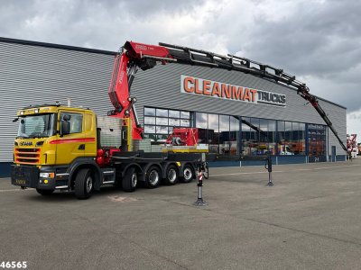 Scania R 620 10x4 Fassi 195 Tonmeter laadkraan + Fly-Jib Just 83.372 km!