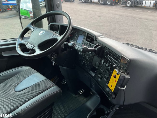 Scania  R 620 10x4 Fassi 195 Tonmeter laadkraan + Fly-Jib Just 83.372 km! (22)