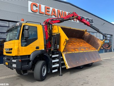 Iveco Trakker AD380T41W 6x6 Palfinger 15 Tonmeter Z-kraan Just 225.390 km!