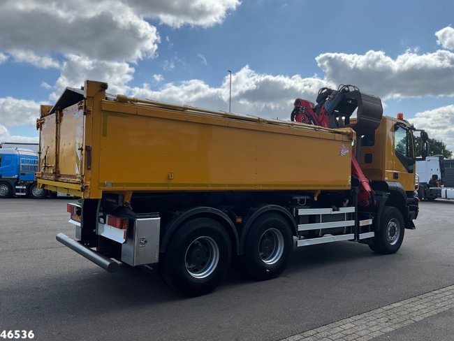 Iveco  Trakker AD380T41W 6x6 Palfinger 15 Tonmeter Z-kraan Just 225.390 km! (6)
