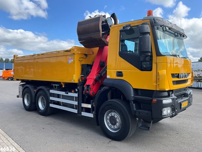 Iveco  Trakker AD380T41W 6x6 Palfinger 15 Tonmeter Z-kraan Just 225.390 km! (8)
