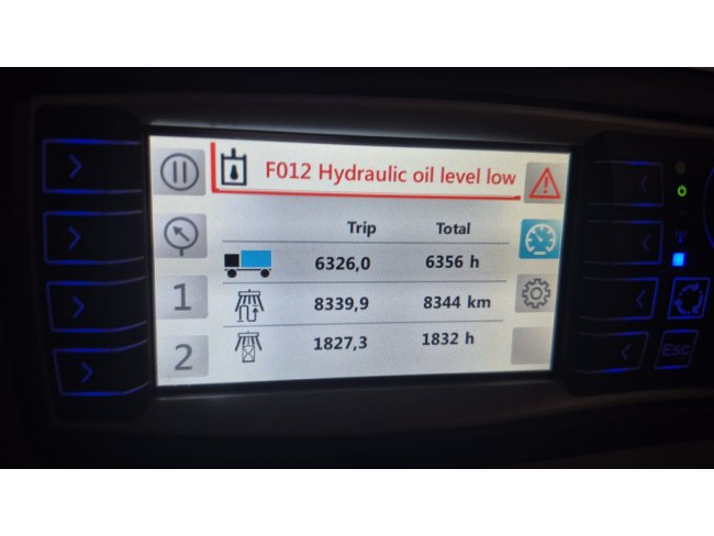 Mercedes-Benz  ATEGO 1523 Faun VIAJET 6 R/HS Wegdekreiniger Just 14.776 km! (14)
