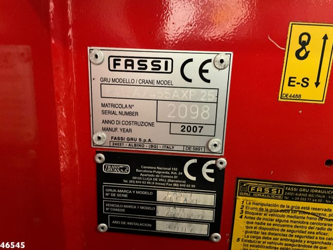 MAN  TGA 26.320 6x4 Full Steel Manual Fassi 45 Tonmeter laadkraan + Fly-jib Just 32.717 km! (21)