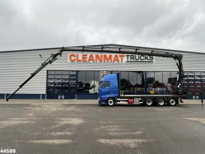 Volvo FH 520 8x4 Euro 5 Hiab 24 Tonmeter laadkraan + Fly-jib