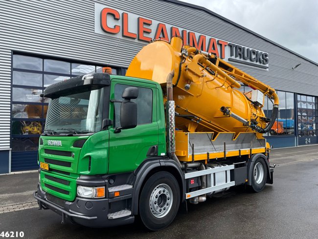 Scania  P 320 Euro 6 Bekker LaGram 8m³ kolkenzuiger (1)