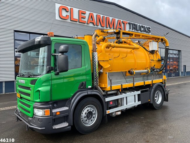 Scania  P 320 Euro 6 Bekker LaGram 8m³ kolkenzuiger (2)