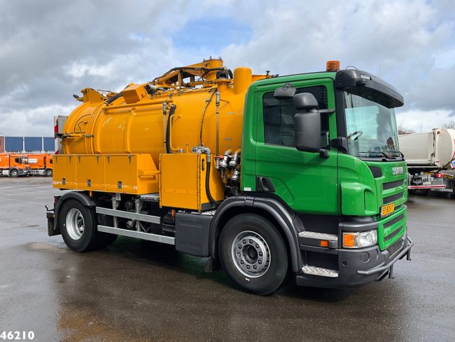 Scania  P 320 Euro 6 Bekker LaGram 8m³ kolkenzuiger (4)
