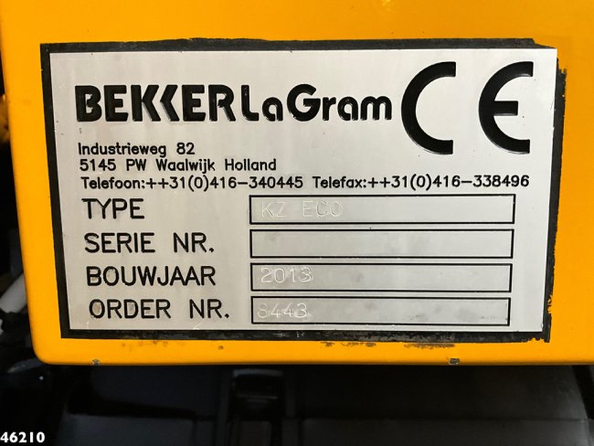 Scania  P 320 Euro 6 Bekker LaGram 8m³ kolkenzuiger (31)
