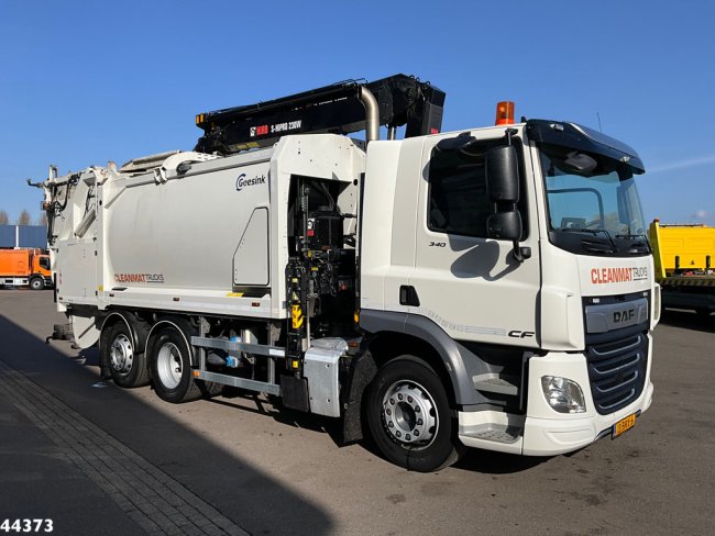 DAF  FAN CF 340 Euro 6 Hiab 23 Tonmeter laadkraan Just 54.623 km! (2)
